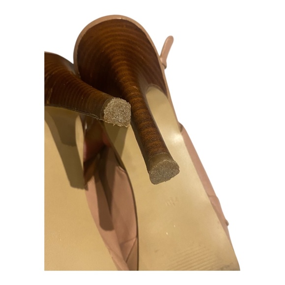 Marc Fisher leather platform slingback stilettos . Sz 7.5 - Picture 8 of 16